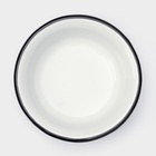 УЦЕНКА Миска 0.4 л б/деколи(белый) 15×4 см - Фото 2