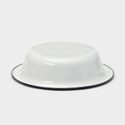 УЦЕНКА Миска 0.4 л б/деколи(белый) 15×4 см - Фото 3