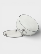 Тортовница со стеклянной крышкой, 20.5×20.5×16 см, нержавеющая сталь - Фото 5