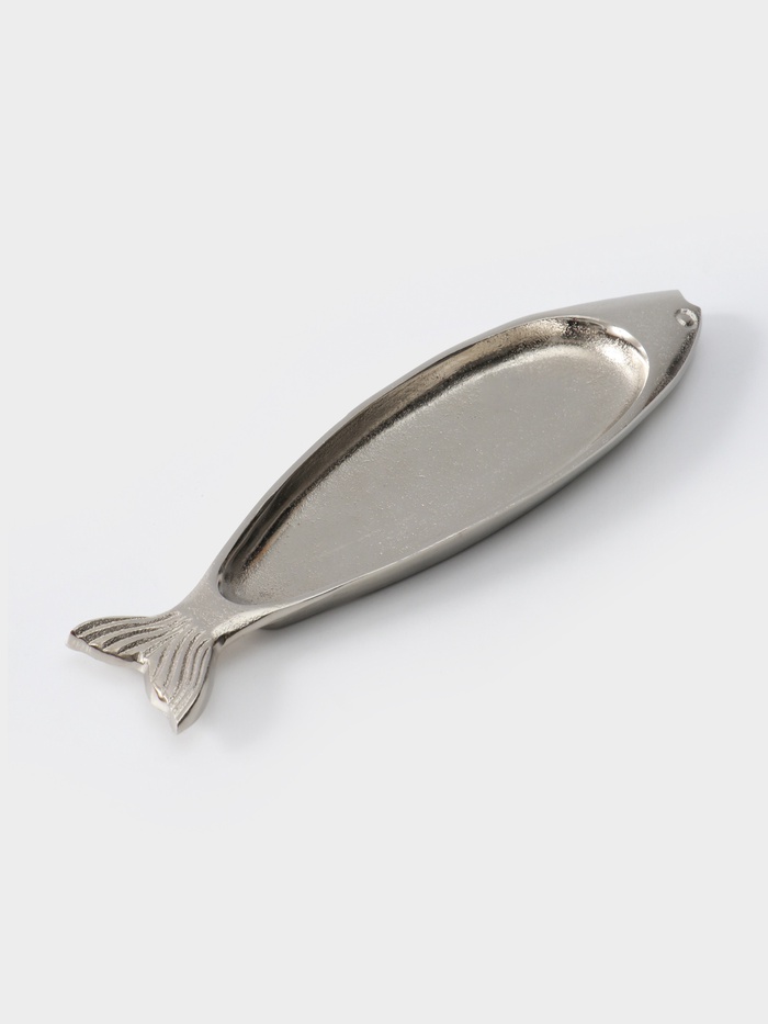 Блюдо сервировочное «Рыбка», 32×9×1.5 см, алюминий - Фото 1