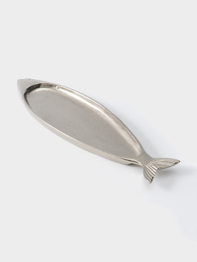 Блюдо сервировочное «Рыбка», 41.5×12×2 см, алюминий