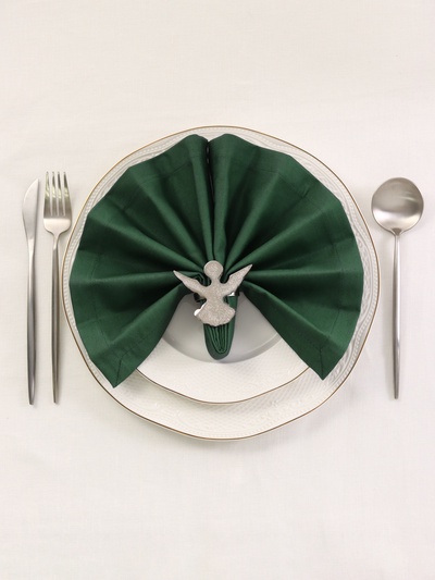 Кольцо для салфеток «Ангелочек», 6.5×5×4 см, алюминий