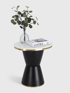 Столик журнальный «Флэт Уайт», 52×39×55 см, железо, мрамор - Фото 4