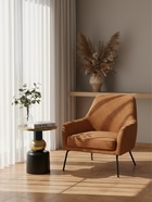 Столик журнальный «Кофе голд», 40.5×40.5×51.5 см, железо - Фото 2