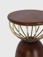 Столик журнальный «Фундук», 40.5×40.5×54.5 см, дерево, железо 10789393 Столик журнальный «Фундук», 40.5×40.5×54.5 см, дерево, железо 10789393