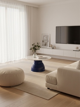 Столик журнальный «Глазурь», 81×81×42.5 см, железо, мрамор