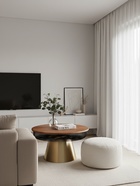 Столик журнальный «Венский кофе», 81×81×42.5 см, железо, дерево - Фото 3