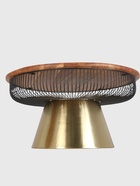 Столик журнальный «Венский кофе», 81×81×42.5 см, железо, дерево - Фото 10