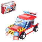 УЦЕНКА Конструктор "Пожарная охрана", количество деталей 48-59, МИКС - Фото 2