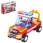 УЦЕНКА Конструктор "Пожарная охрана", количество деталей 48-59, МИКС - Фото 4