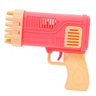 УЦЕНКА Генератор мыльных пузырей "Веселье" розового цвета 7.5х17х14.5 см 10924031