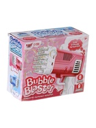 УЦЕНКА Генератор мыльных пузырей "Веселье" розового цвета 7.5х17х14.5 см 10924031