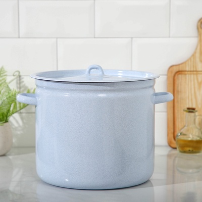 УЦЕНКА Кастрюля 12 л цил б/деколи