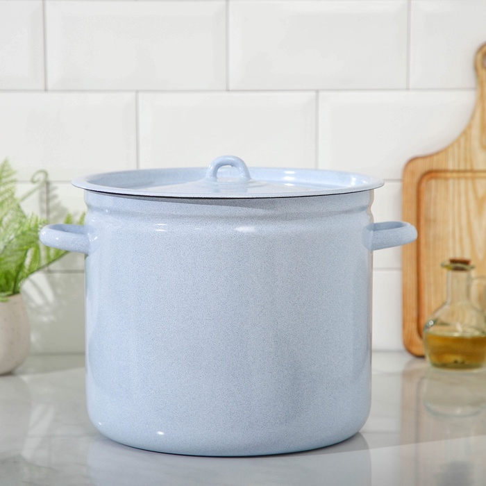 УЦЕНКА Кастрюля 12 л цил б/деколи - Фото 1