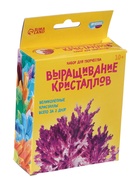 УЦЕНКА Набор для творчества «Лучистые кристаллы», цвет фиолетовый 10924039