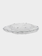 Тарелка Magistro «Сияние», d=27 см, серебристая отводка, стекло, прозрачная - Фото 3