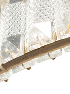 УЦЕНКА Светильник «Мурано» LED 108 Вт 3000-6000К золото 49×49×9 см 10924112