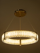 УЦЕНКА Светильник «Мурано» LED 108 Вт 3000-6000К золото 49×49×9 см 10924112