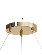 УЦЕНКА Светильник «Мурано» LED 108 Вт 3000-6000К золото 49×49×9 см - Фото 4