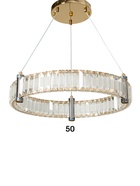 УЦЕНКА Светильник «Мурано» LED 108 Вт 3000-6000К золото 49×49×9 см - Фото 5