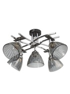 УЦЕНКА Люстра 6591180/5 E27 40 Вт серебро нов 60×60×24 см BayerLux 10924113