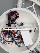 УЦЕНКА Люстра с ПДУ 1532/6WT LED 126 Вт 3000-6000К диммер белый 60×60×11 см BayerLux 10924114