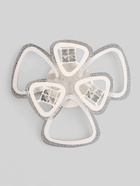 УЦЕНКА Люстра с ПДУ 1532/6WT LED 126 Вт 3000-6000К диммер белый 60×60×11 см BayerLux 10924114