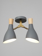 УЦЕНКА Бра «Марокко» 2хЕ27 40 Вт серый 25×15×38 см - Фото 2