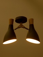 УЦЕНКА Бра «Марокко» 2хЕ27 40 Вт серый 25×15×38 см - Фото 3