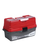 УЦЕНКА Ящик рыболовный Tackle Box трёхполочный NISUS, красный - Фото 1