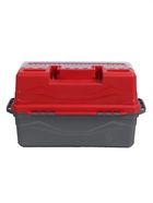 УЦЕНКА Ящик рыболовный Tackle Box трёхполочный NISUS, красный - Фото 2