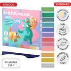 УЦЕНКА Пластилин классический 12цв 216г ErichKrause Jolly Friends Pastel со стеком (в коробке 12шт)1 - Фото 1