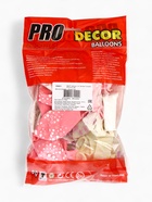 Воздушные шары латексные 12" «Бантики», 25 шт., 5-сторонние - Фото 4