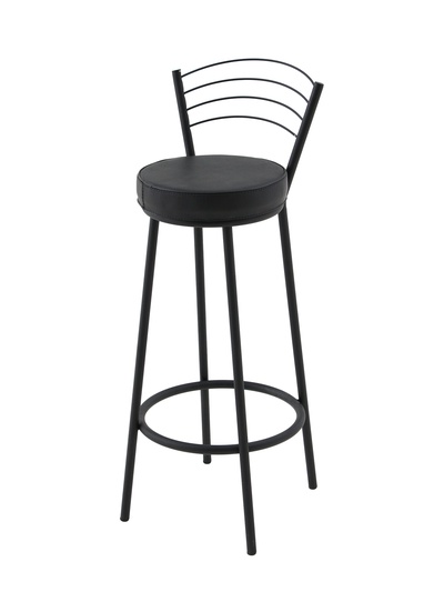УЦЕНКА Стул барный «Бари премиум», Черный/Черный