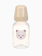 Бутылочка для кормления Bear 150 мл, цилиндр, бежевый Mum&Baby - Фото 5