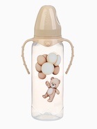 Бутылочка для кормления, новогодняя, Baby Bear, 250 мл, цилиндр, бежевый Mum&Baby - Фото 7