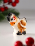 Фигурка фарфор «Жеребенок Пупс Саша», 5×5 см, гжель, цветной - фото 119642804