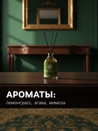 Диффузор ароматический MAYA MOTHER NATURE KISS с палочками, натуральный цветочно-фруктовый аромат для дома, 100 мл - Фото 2