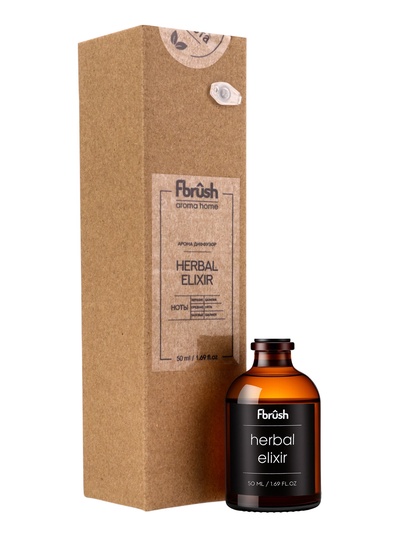 Диффузор ароматический Craft Herbal Elixir, с палочками, травяной аромат для дома, 50 мл