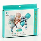 УЦЕНКА Набор для создания композиций из воздушных шаров, набор 52 шт., голубой, песок, бирюза 1006 - Фото 2