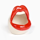 УЦЕНКА Пепельница для дома «Губы», для сигарет и стиков, 12×10 см - Фото 2