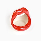 УЦЕНКА Пепельница для дома «Губы», для сигарет и стиков, 12×10 см - Фото 3