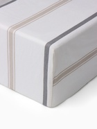 Простыня на резинке 1.5 спальная «Этель. Полосы», 160×200+25 см, поплин - Фото 4