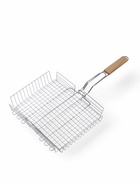 УЦЕНКА Решетка гриль, хромированная сталь, 55×31×24 см, глубина 5 см 10924534