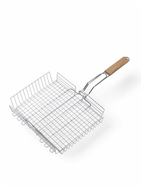 {{photo.Alt || photo.Description || 'УЦЕНКА Решетка гриль, хромированная сталь, 55×31×24 см, глубина 5 см'}}