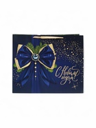 Пакет подарочный ламинированный «Синий», XL 49 × 40 × 19 см - фото 119701545