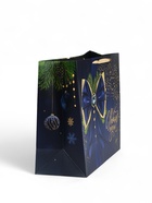 Пакет подарочный ламинированный «Синий», XL 49 × 40 × 19 см - фото 119701546