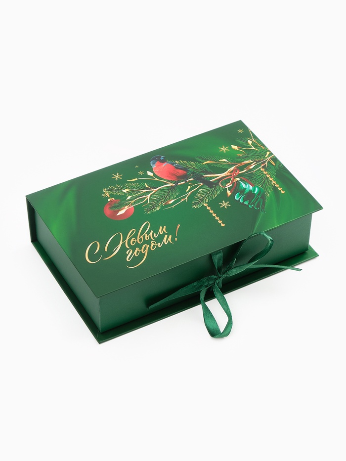 Коробка‒книга подарочная «Новогодняя», 20 х 12.5 х 5 см - Фото 1