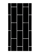 Стеновая панель самоклеящаяся TAKE IT EASY «Кирпич», 300×600 мм, цвет чёрный, 10 шт. - Фото 3