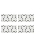 Стеновая панель самоклеящаяся TAKE IT EASY «Восьмиугольник», 300×600 мм, цвет белый, 10 шт. - Фото 8